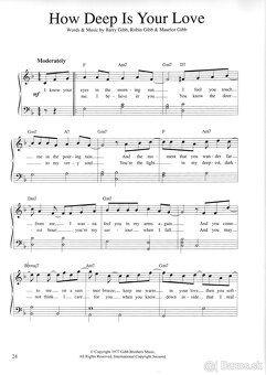 Balady - klavírne noty pre úroveň približne Zuš - 3