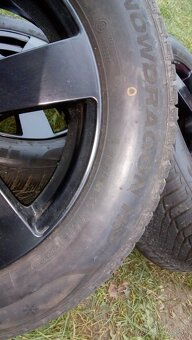 Predam Alu kolesa Dezent 5x114.3,205/60,r16 zimne pneu - 3