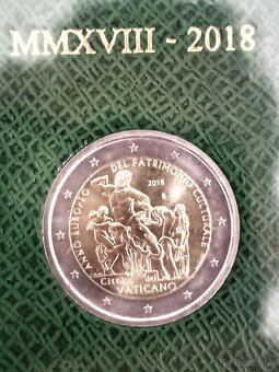 Vatikán 2018 Heritage , 2€ euro - 3