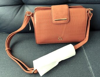 Nová módna svetlohnedá kabelka cez rameno - 3