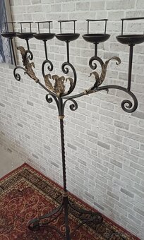 Kovaný svietnik - 3