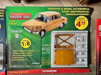 Škoda 100 1:8 diely DeAgostini - 3