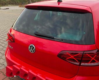 VW Golf 7 VII hatchback kufrove dvere zadny naraznik 5G9 5G0 - 3