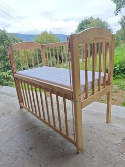 Detská postieľka BABY Scarlett ECO - borovica - 3