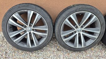 Predam kolesa Volkswagen 5x112 r18 +letné pneumatiky - 3