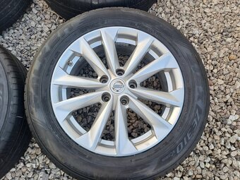 Orig. hliníkové disky Nissan R17, 5x114,3 - 3