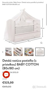 Detská rastúca postieľka Cilek - 3