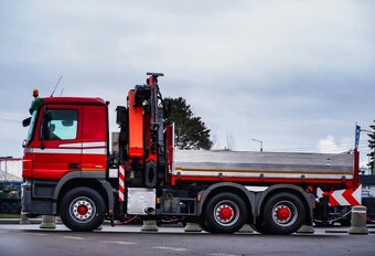 Mercedes-Benz ACTROS 2648 - 6x4 – Tahač/Valník+HR-PALFINGER - 3