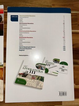 Literatúra pre SŠ 1 a 2. ročník - Učebnica - 3