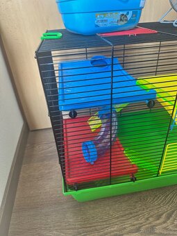 Klietka pre škrečka s príslušenstvom - 3