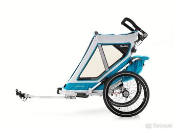 Detský vozík za bicykel Qeridoo Speedkid 2 - 3