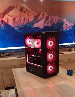 Herný kvalitný PC s RTX 3070+RYZEN 5+32GB RAM+ARGB+NVMe - 3
