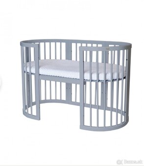 Detská rastúca postieľka + kompletná výbava - 3