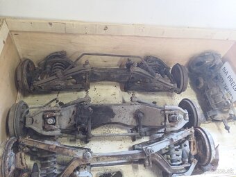 Nápravy na Škoda 1000 - 3