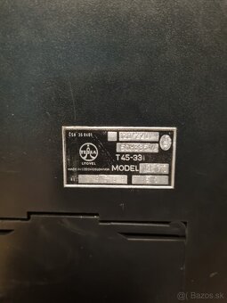 Predám starožitný  gramofón Tesla HC 71 - 3