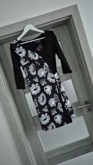 Nové čierno-biele šaty v.S, PC 72€ - 3
