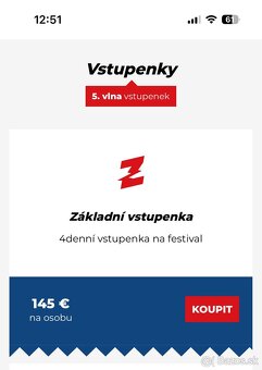 Predávam 1x lístok na ZRCE Festival 2025 - 3