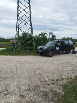 Meranie elektrických stĺpov - doplnenie partie - 3