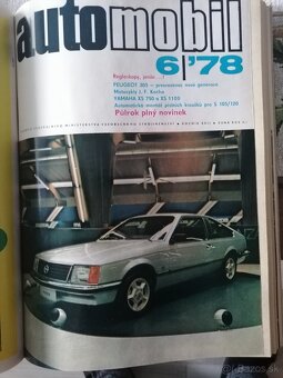 Auto mobil / zviazané kompletné ročníky1978 až 1984 / - 3