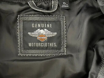 Harley-Davidson - kožená moto bunda – velikost XL - 3