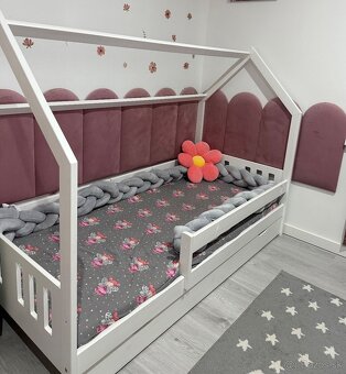 Domčeková posteľ s pristelkou - 3