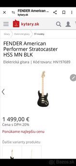 Fender American Performer Stratocater - 3