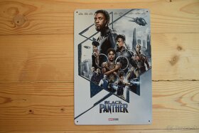 plechová cedule film Black Panther - 3