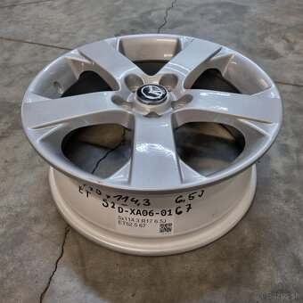 MAZDA disky 5x114,3 R17 6,5J ET52.5 - 3