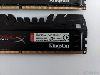 Kingston HyperX Beast DDR3 16GB KIT (2x8) 2400MHz CL11 - 3