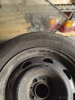 195/65 R15 , 4 x 108 , letné pneumatiky - 3