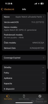 Apple Watch SE 2022 ( 44 mm, GPS) TOP stav - 3