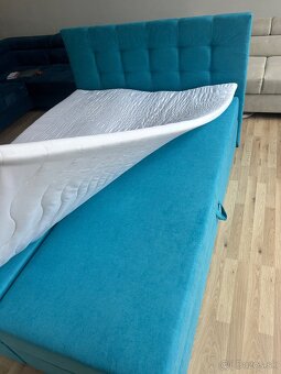 Čaludnena posteľ 140x200 cm + topper - 3