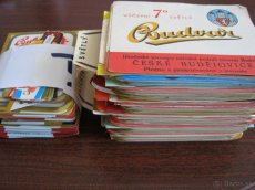 sbírka pivní etikety Budvar České Budějovice 1052ks etiket - 3