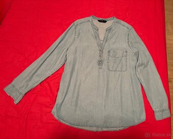 Riflová košeľa F&F 42 - 3