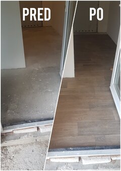 Ponúkame pokladanie laminátovej podlahy kobercov PVC gumolin - 3