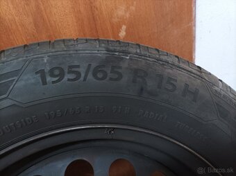 Letne pneumatiky + Disky na Skoda octavia 2 - 3