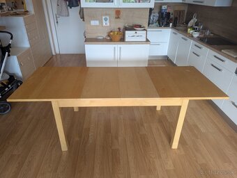 Predám starú (r. 2013) sadu IKEA kuchynský stôl + 4 stoličky - 3