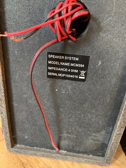 Predám reproduktory Philips pre mikro HiFi Systém MCM394 - 3