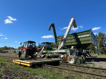 Vykladač z pod vagona do kamionu/sila RVM-180 - 3