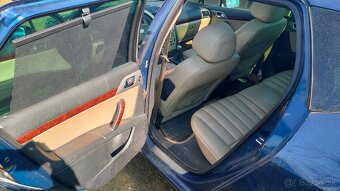 Béžový interiér Peugeot 407 (kožené sedačky) - 3