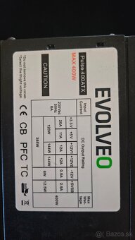 PC Zdroje 4x Evolveo 400W 2x Whitenergy 350W 1x Eurocase 350 - 3
