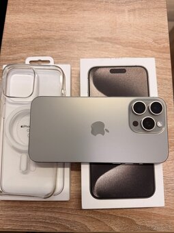 iPhone 15pro Max Natural Titanium 256gb - 3