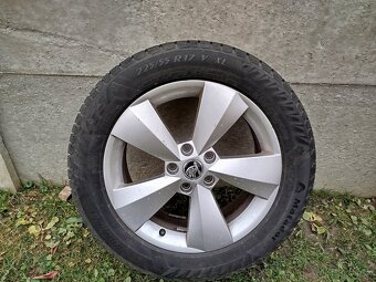Zimná sada alu 5x112R17,Śkoda,Seat,WV - 3