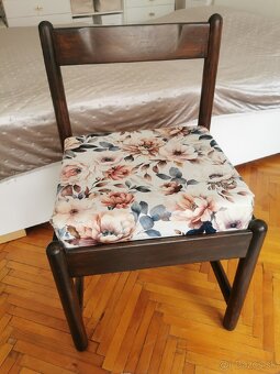 Vintage kvetinové stoličky - 3