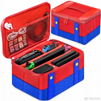 Nintendo Switch OLED 1TB Mario Red Atmosphère PREDANÉ - 3
