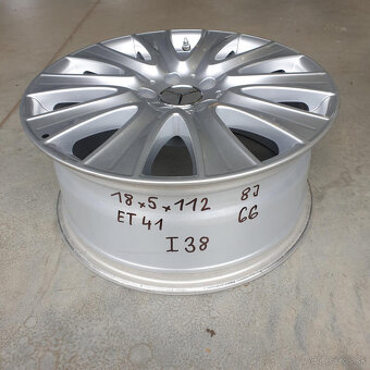 Hliníkové Mercedes disky 5x112 R18 8J ET41 - 3