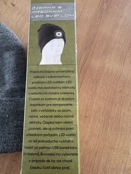 Čiapka s LED svetlom - 3