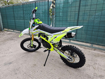 125cc Dirt Bike v neónovo zelenej farbe 17/14 - 3