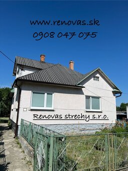 Oprava eternit,plechova strecha,lepenka na strechu - 3