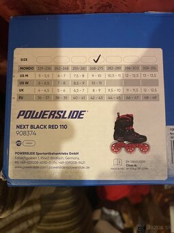 Powerslide Next Black Red 110 Trinity 42-43 - 3